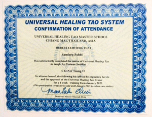 Universal Healing Tao certification