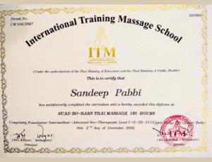 NUAD-Ro-RARN Thai Massage Certification